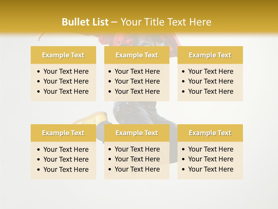 Balance Mid Air Dance PowerPoint Template