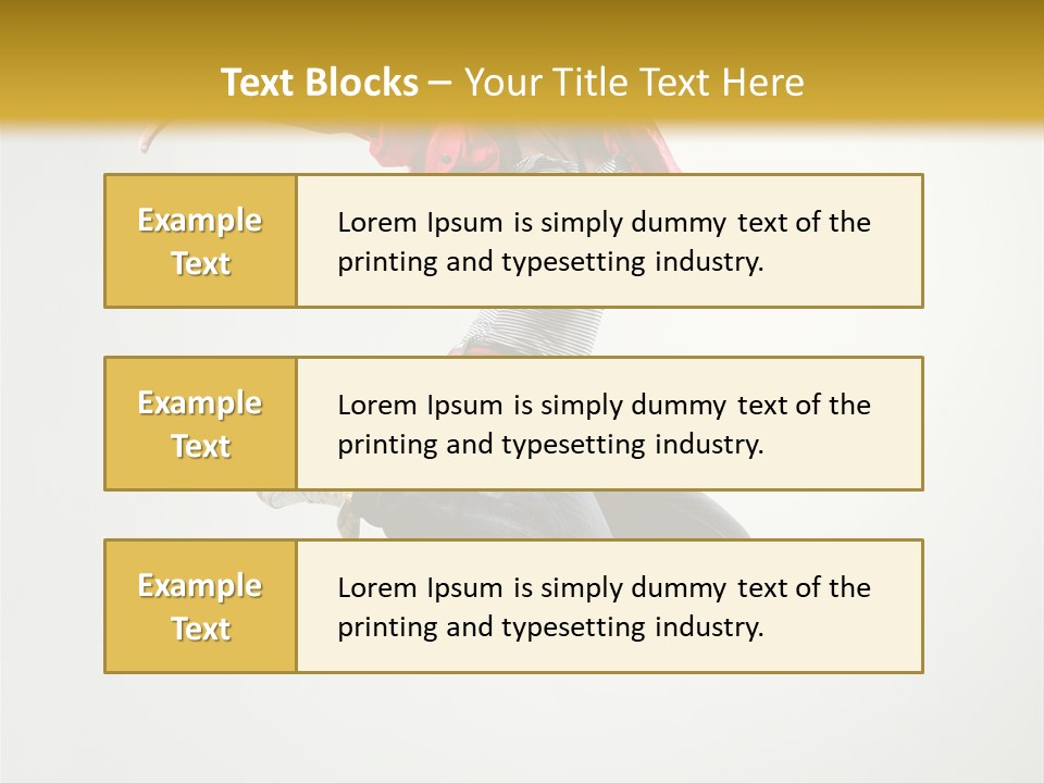 Balance Mid Air Dance PowerPoint Template