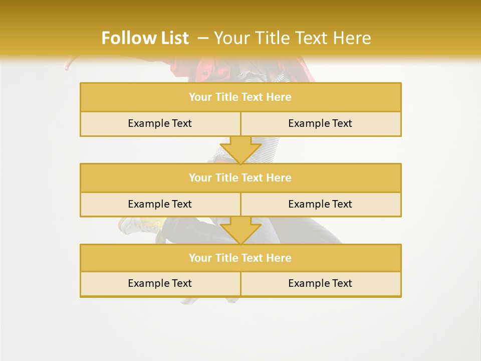 Balance Mid Air Dance PowerPoint Template