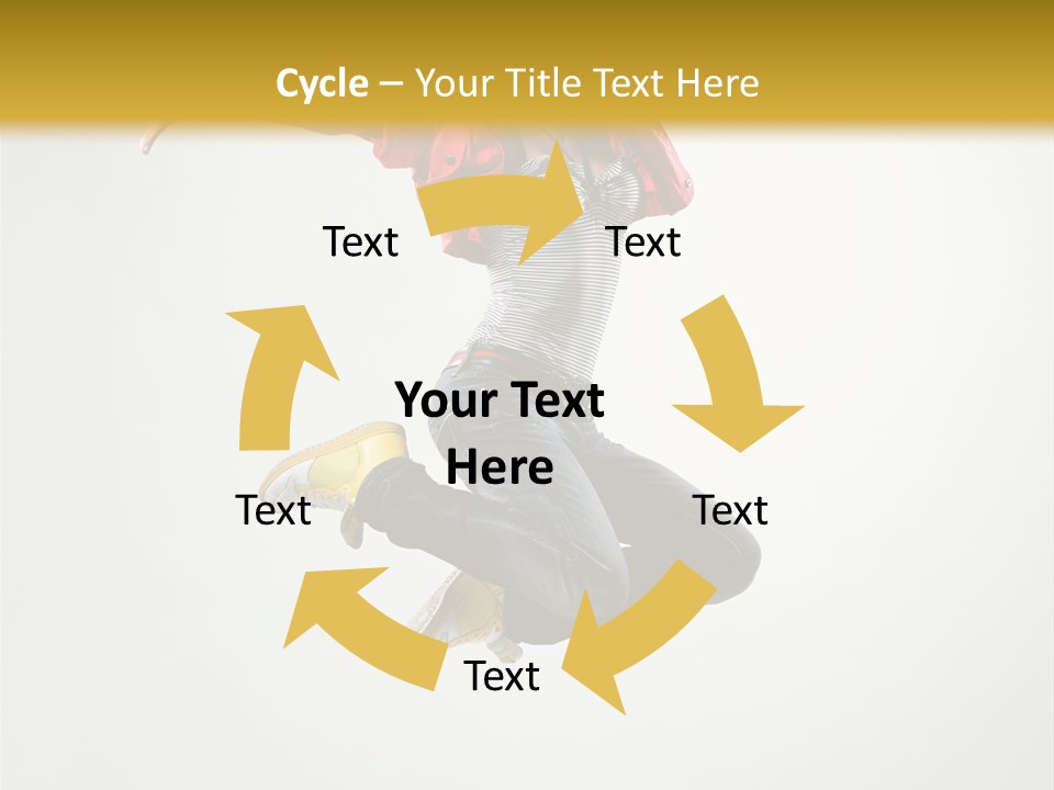 Balance Mid Air Dance PowerPoint Template