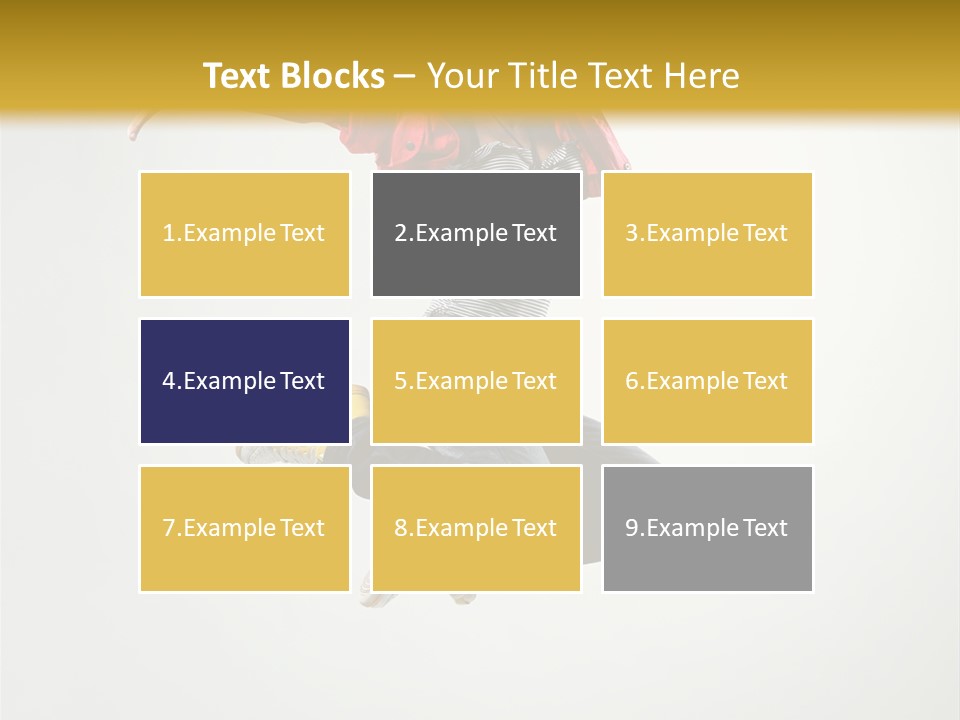 Balance Mid Air Dance PowerPoint Template