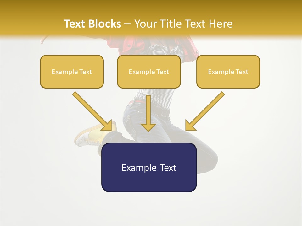 Balance Mid Air Dance PowerPoint Template