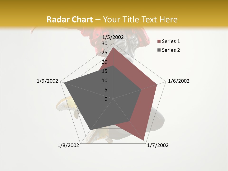 Balance Mid Air Dance PowerPoint Template