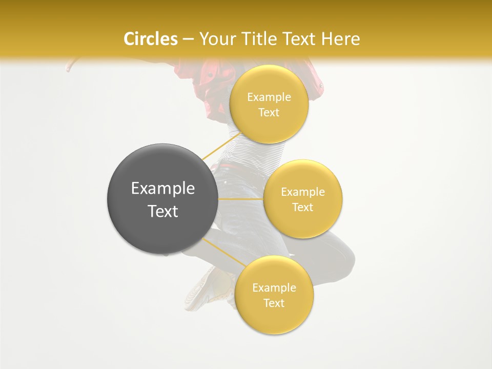 Balance Mid Air Dance PowerPoint Template