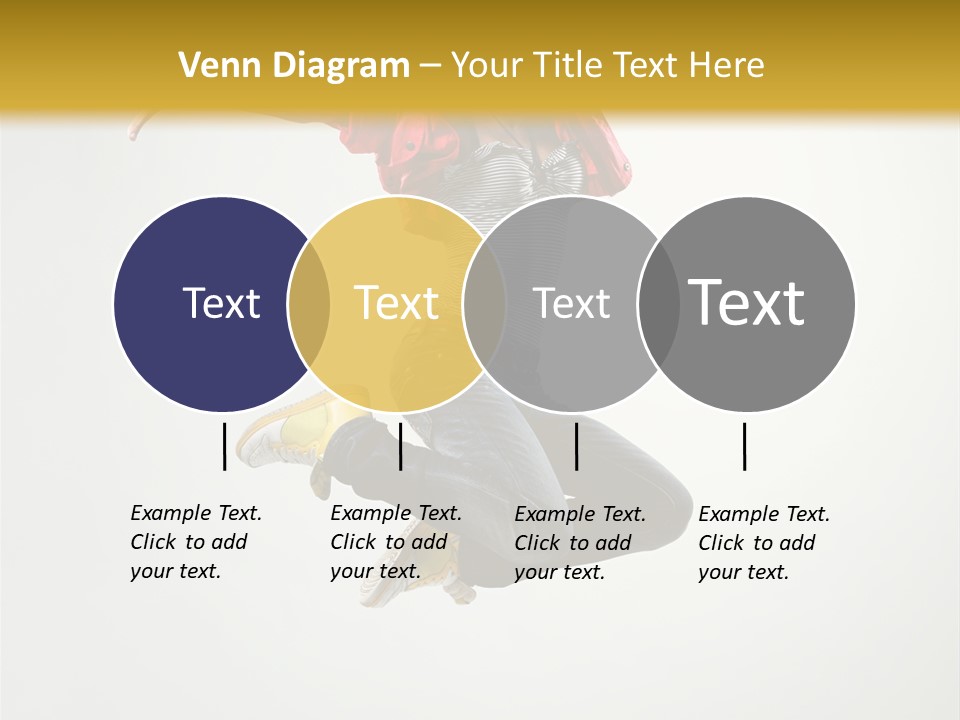 Balance Mid Air Dance PowerPoint Template