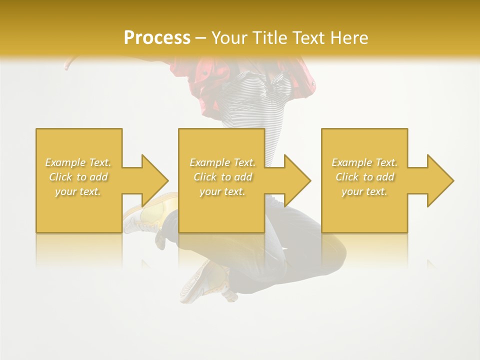 Balance Mid Air Dance PowerPoint Template