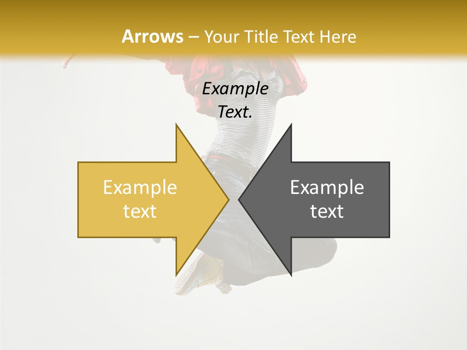 Balance Mid Air Dance PowerPoint Template