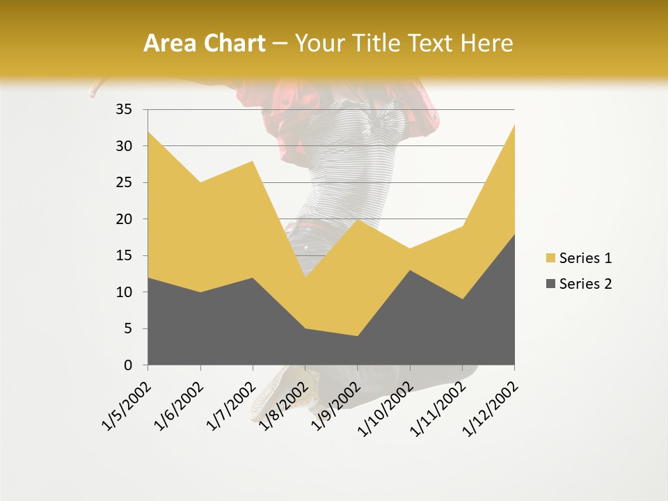Balance Mid Air Dance PowerPoint Template
