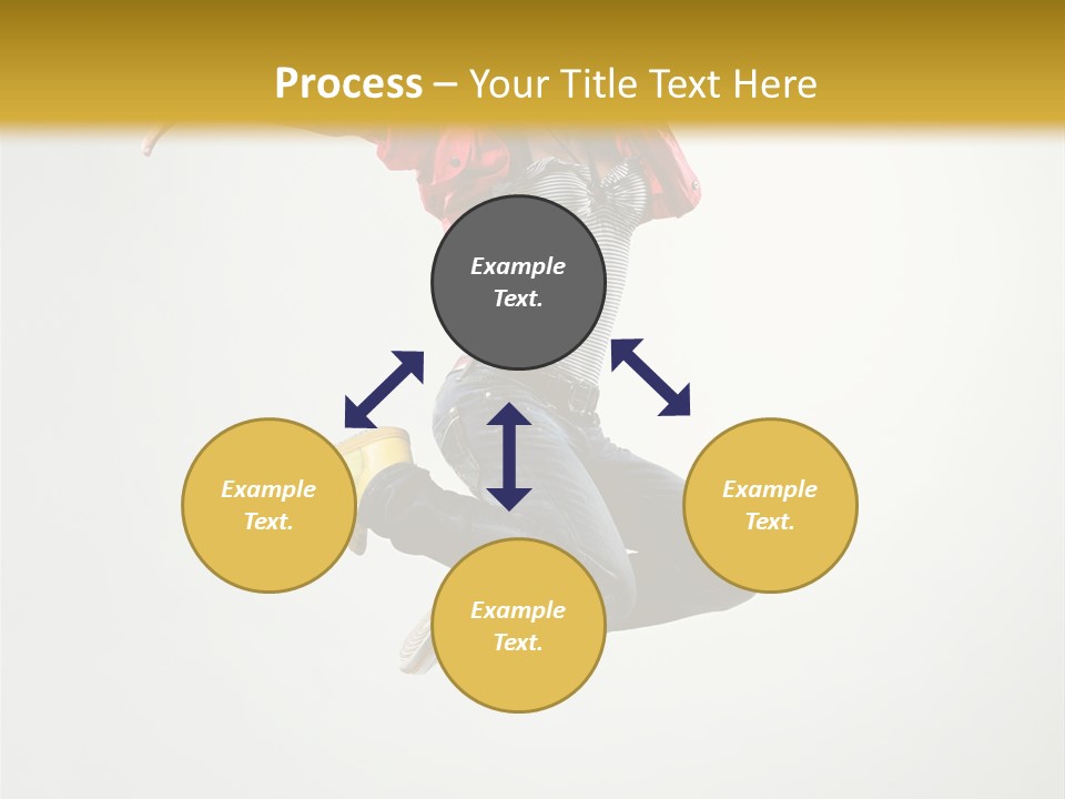 Balance Mid Air Dance PowerPoint Template