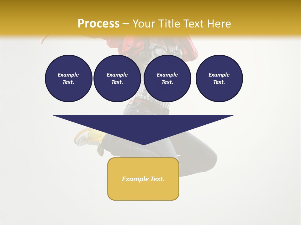 Balance Mid Air Dance PowerPoint Template