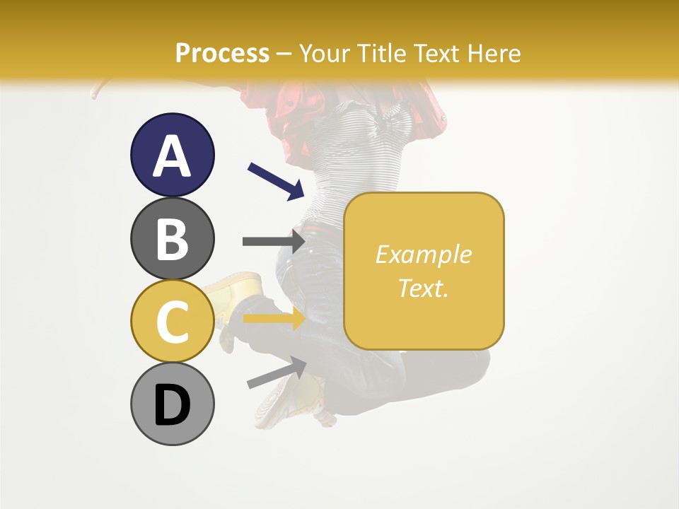 Balance Mid Air Dance PowerPoint Template