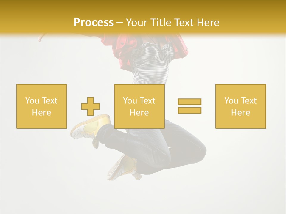 Balance Mid Air Dance PowerPoint Template