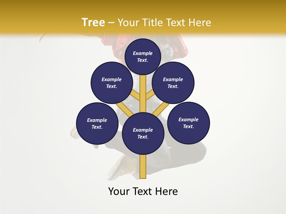 Balance Mid Air Dance PowerPoint Template