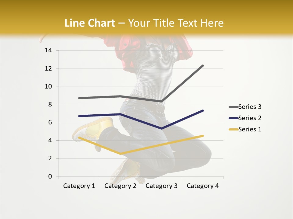 Balance Mid Air Dance PowerPoint Template
