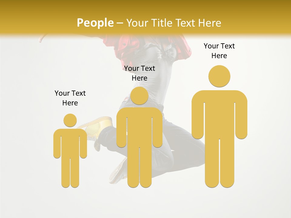 Balance Mid Air Dance PowerPoint Template