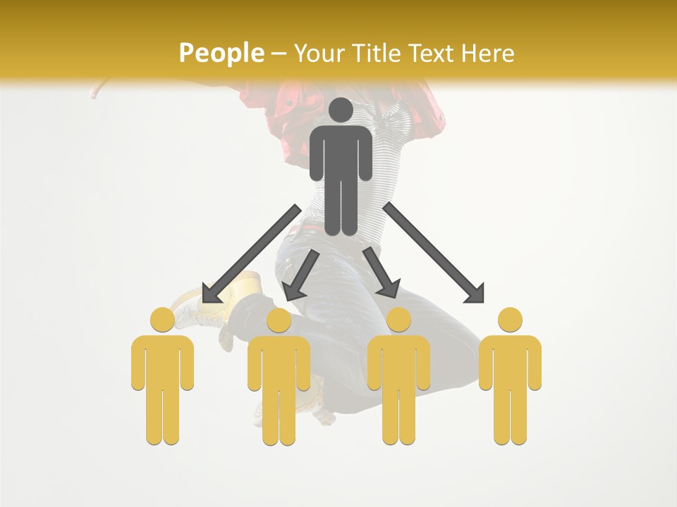 Balance Mid Air Dance PowerPoint Template