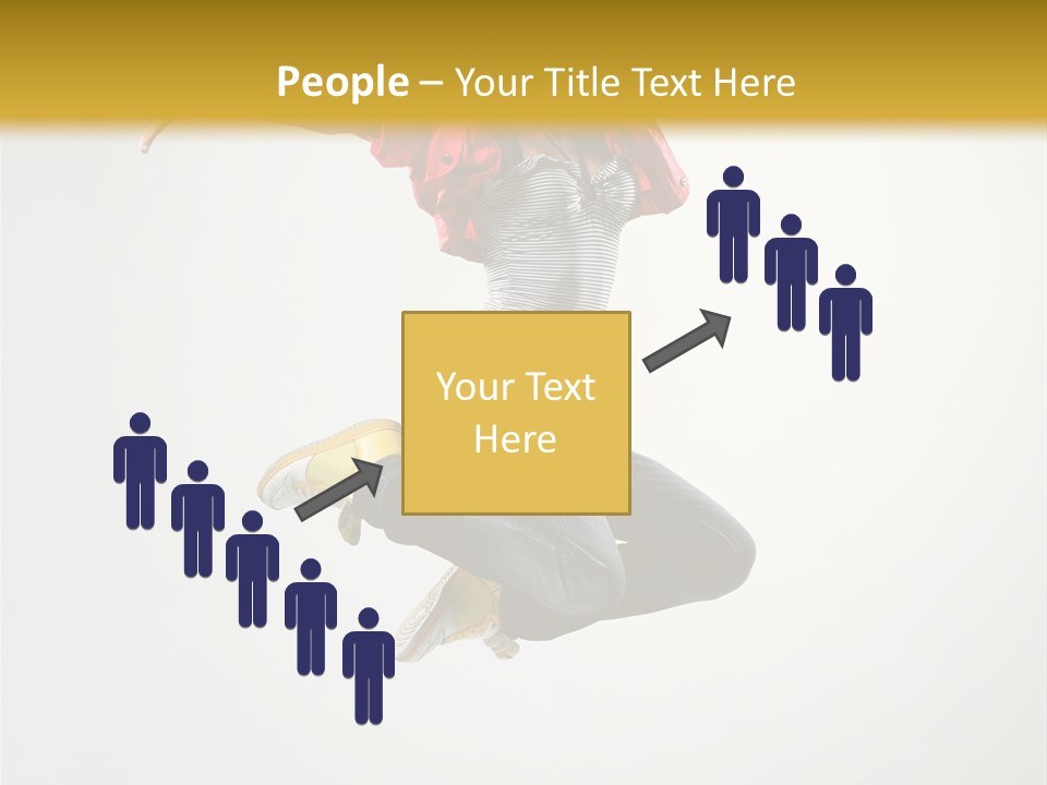 Balance Mid Air Dance PowerPoint Template