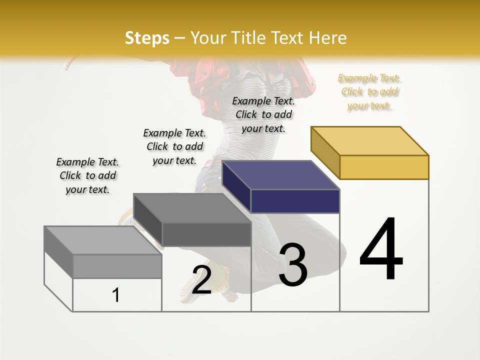 Balance Mid Air Dance PowerPoint Template