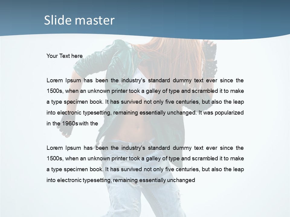 Action Active Human PowerPoint Template