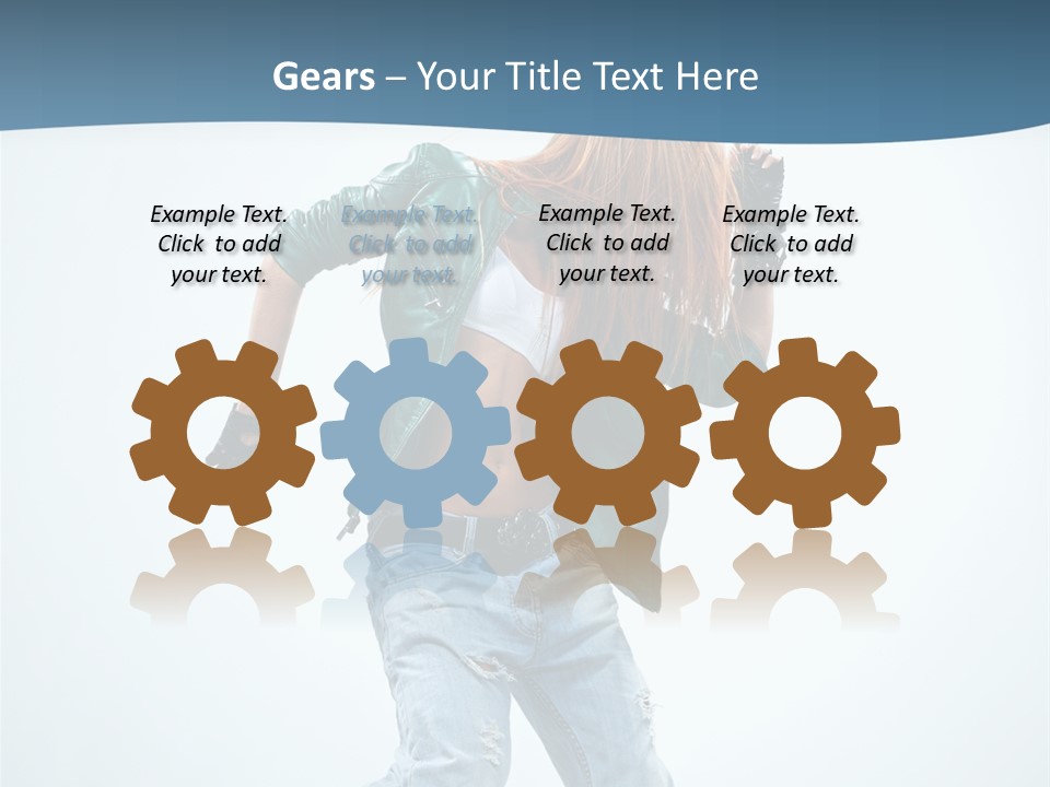 Action Active Human PowerPoint Template