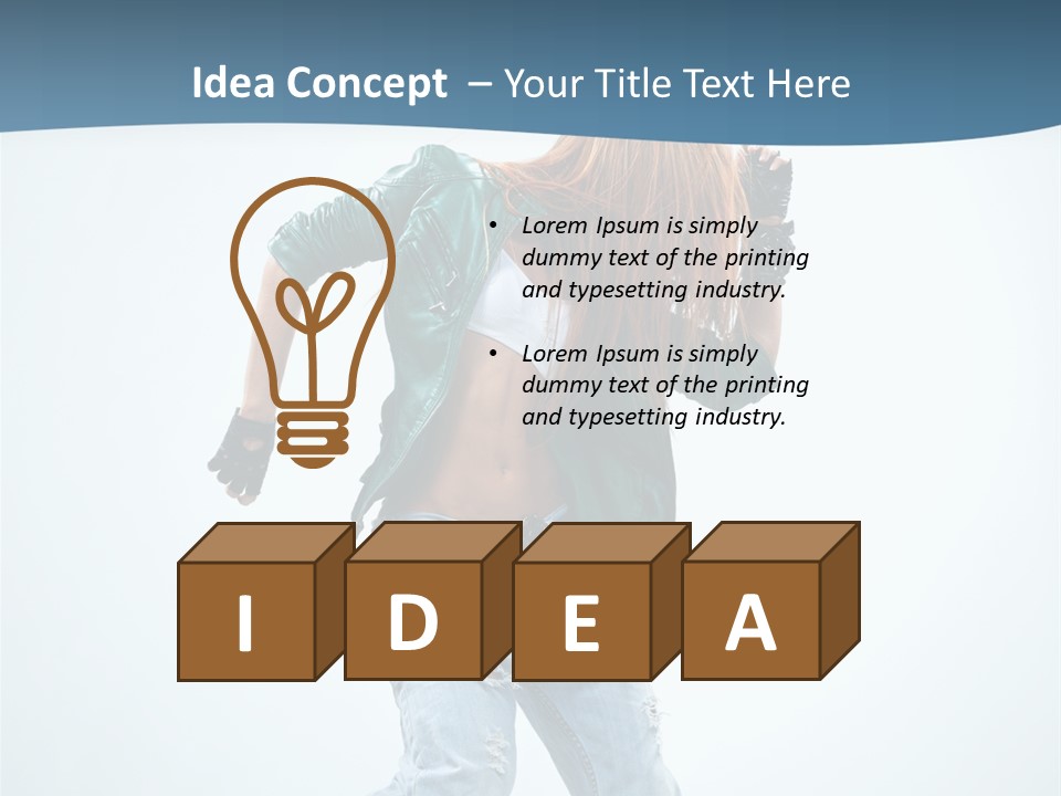 Action Active Human PowerPoint Template