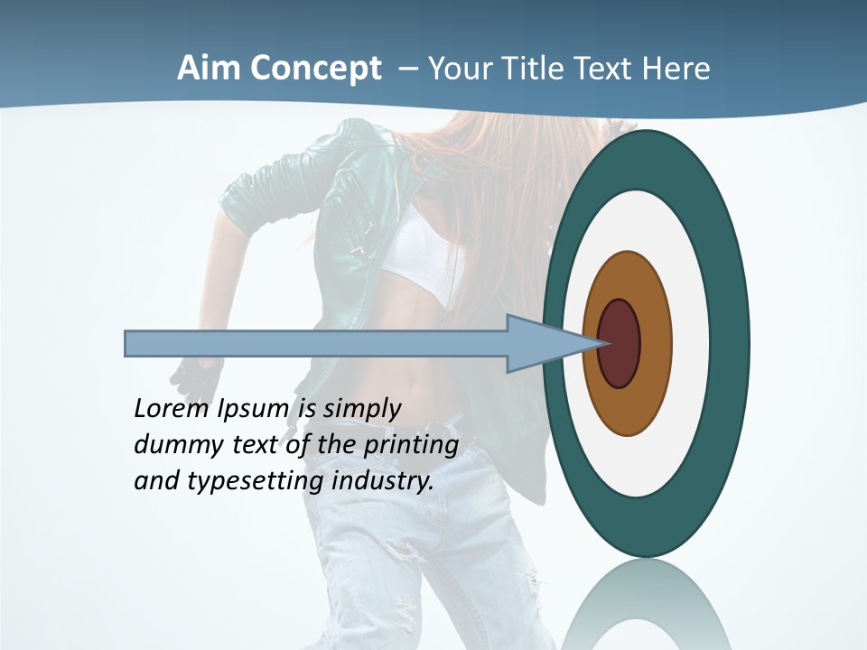 Action Active Human PowerPoint Template