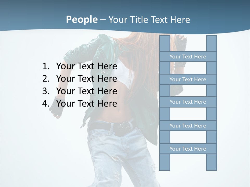 Action Active Human PowerPoint Template