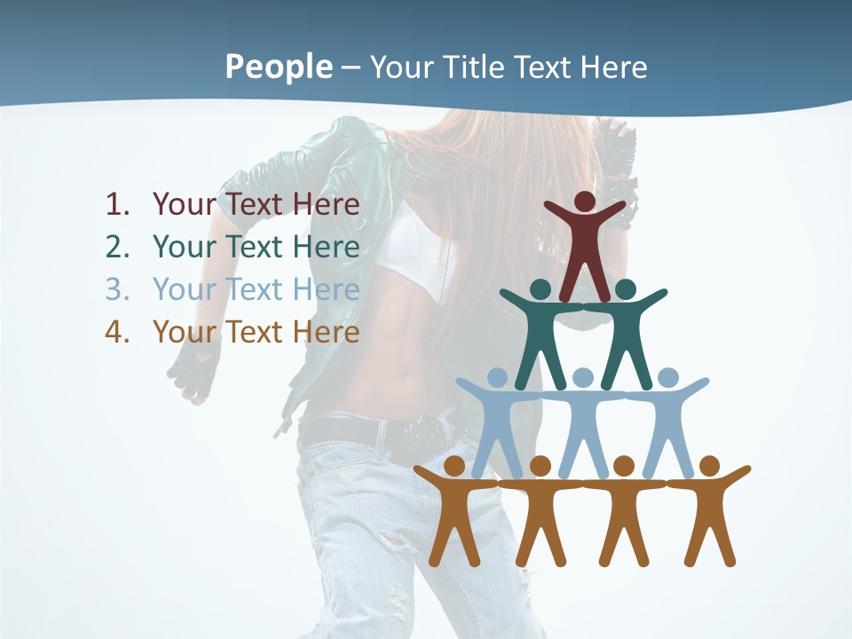 Action Active Human PowerPoint Template