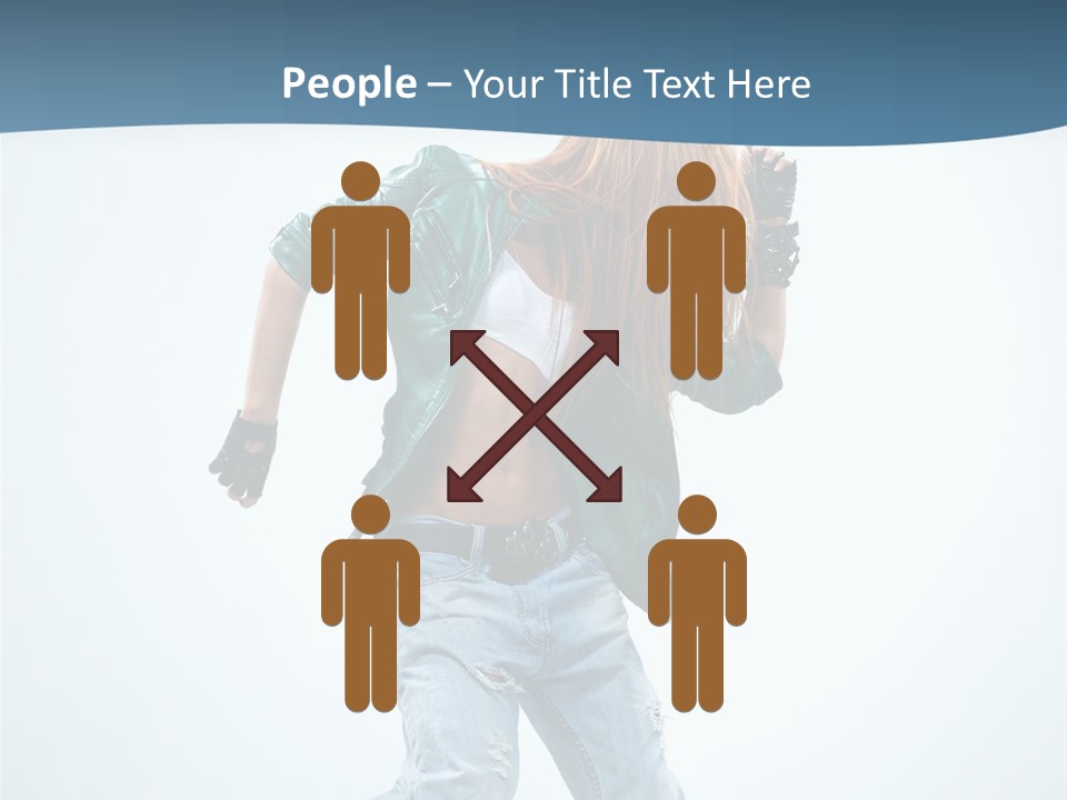 Action Active Human PowerPoint Template