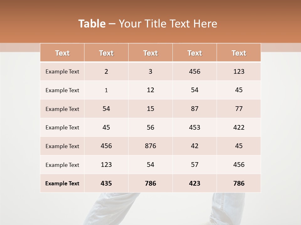 Girl Agility Breakdancer PowerPoint Template