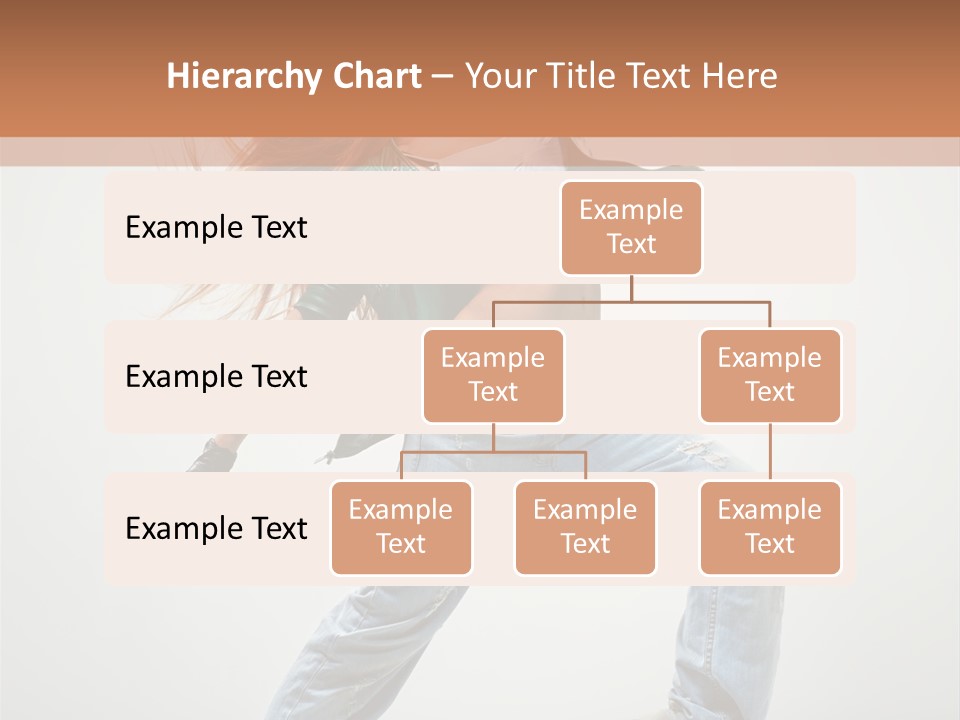 Girl Agility Breakdancer PowerPoint Template