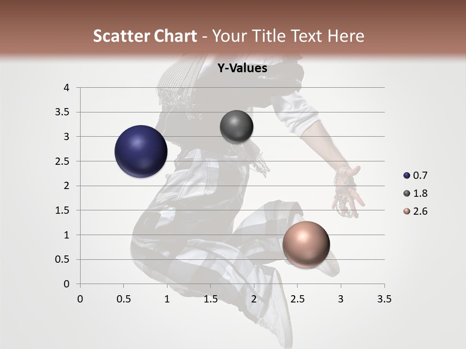 Fitness Mid Air Aerobics PowerPoint Template