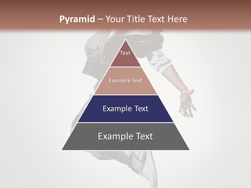 Fitness Mid Air Aerobics PowerPoint Template