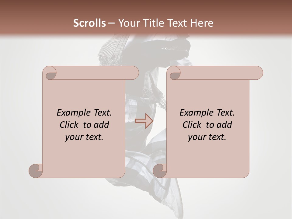 Fitness Mid Air Aerobics PowerPoint Template