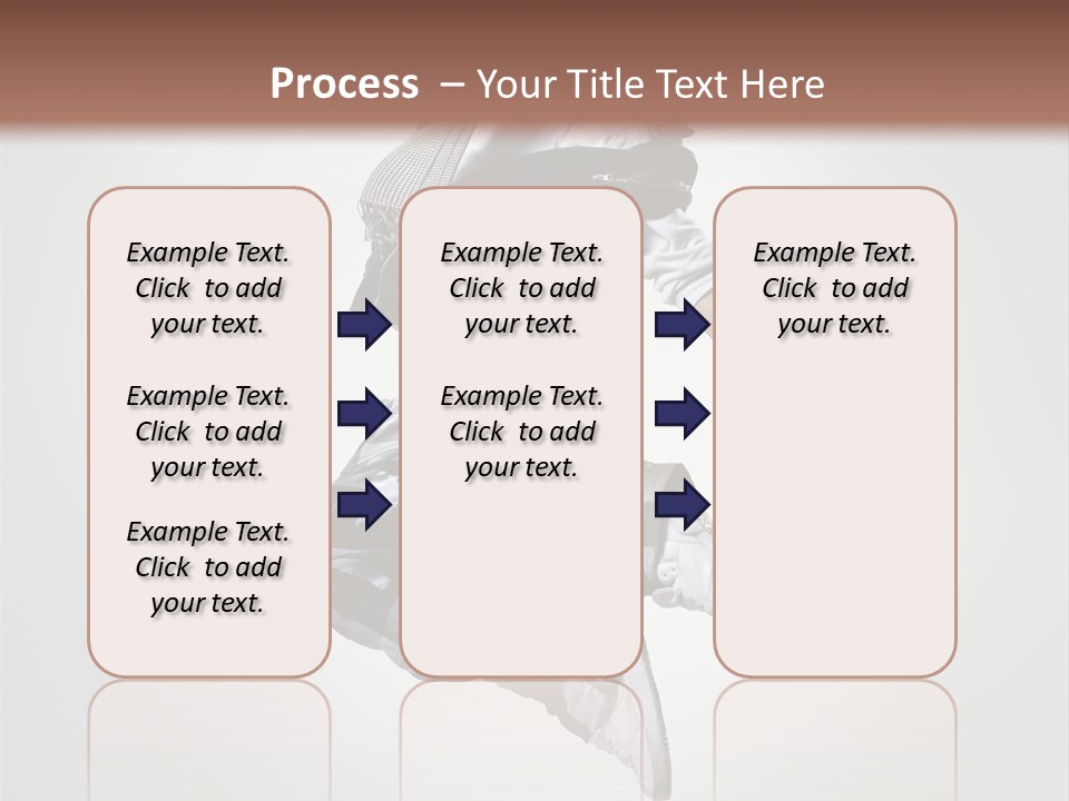 Fitness Mid Air Aerobics PowerPoint Template
