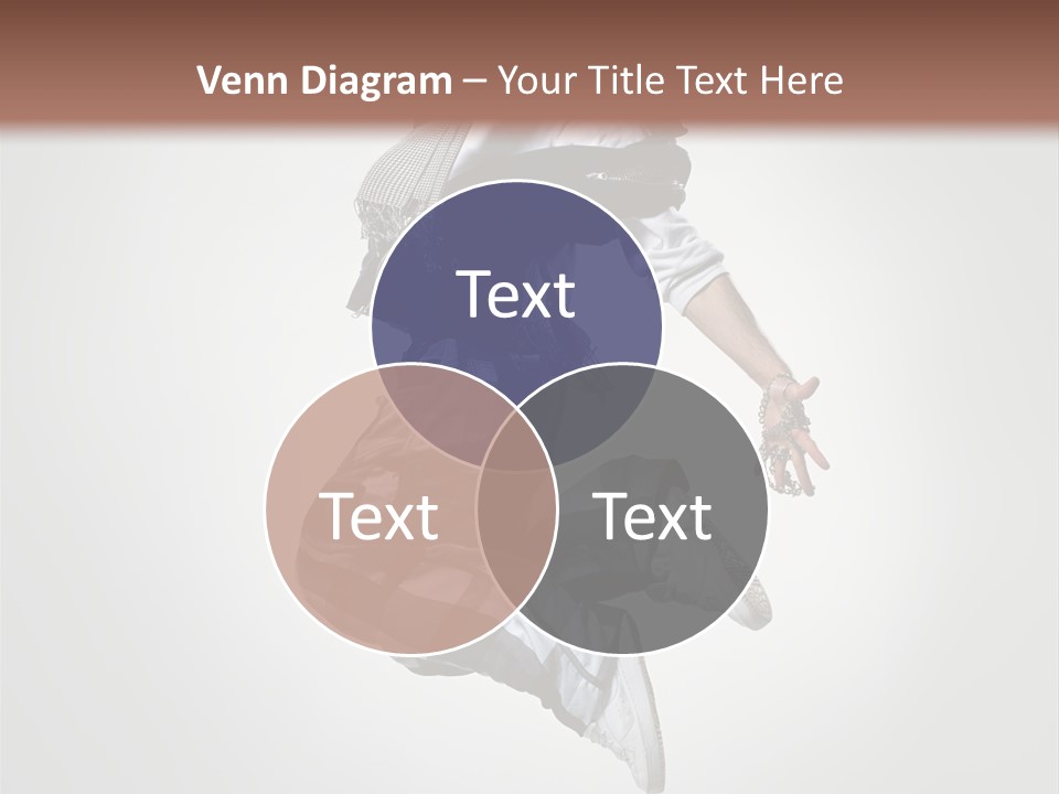 Fitness Mid Air Aerobics PowerPoint Template