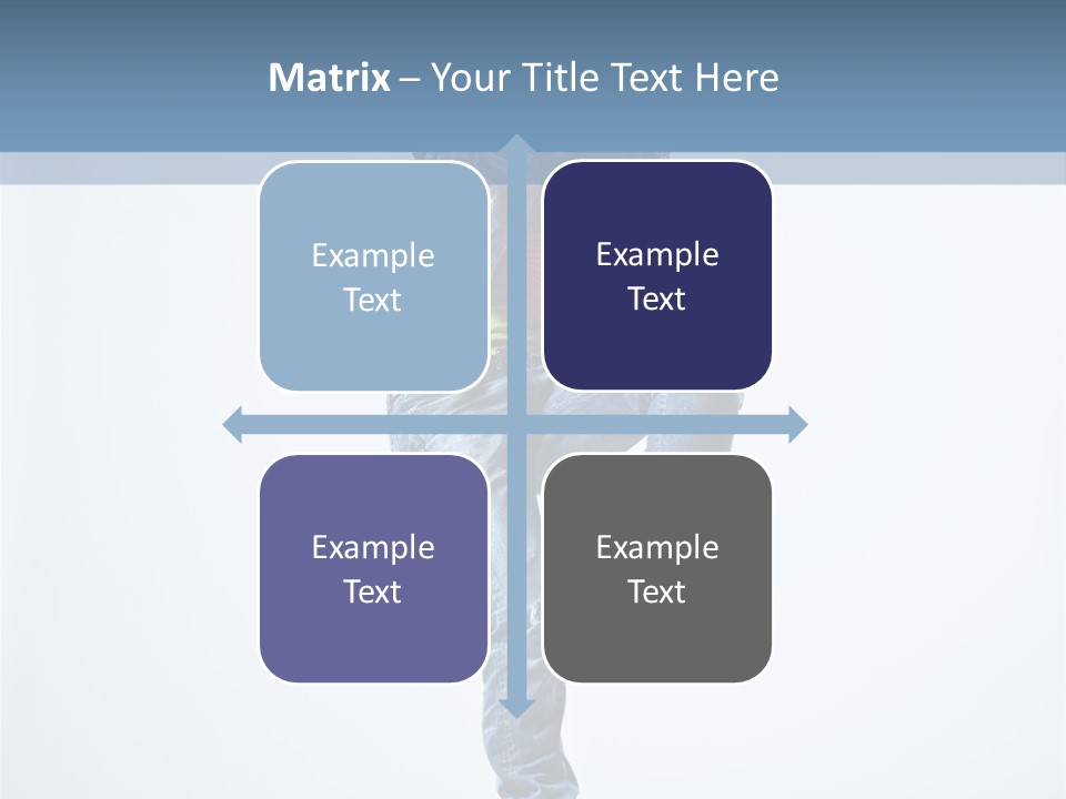 Action Dancer Flexibility PowerPoint Template