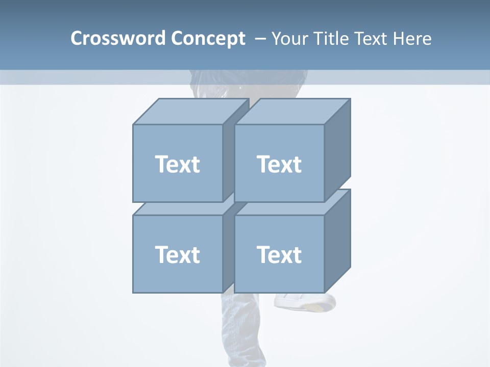 Action Dancer Flexibility PowerPoint Template