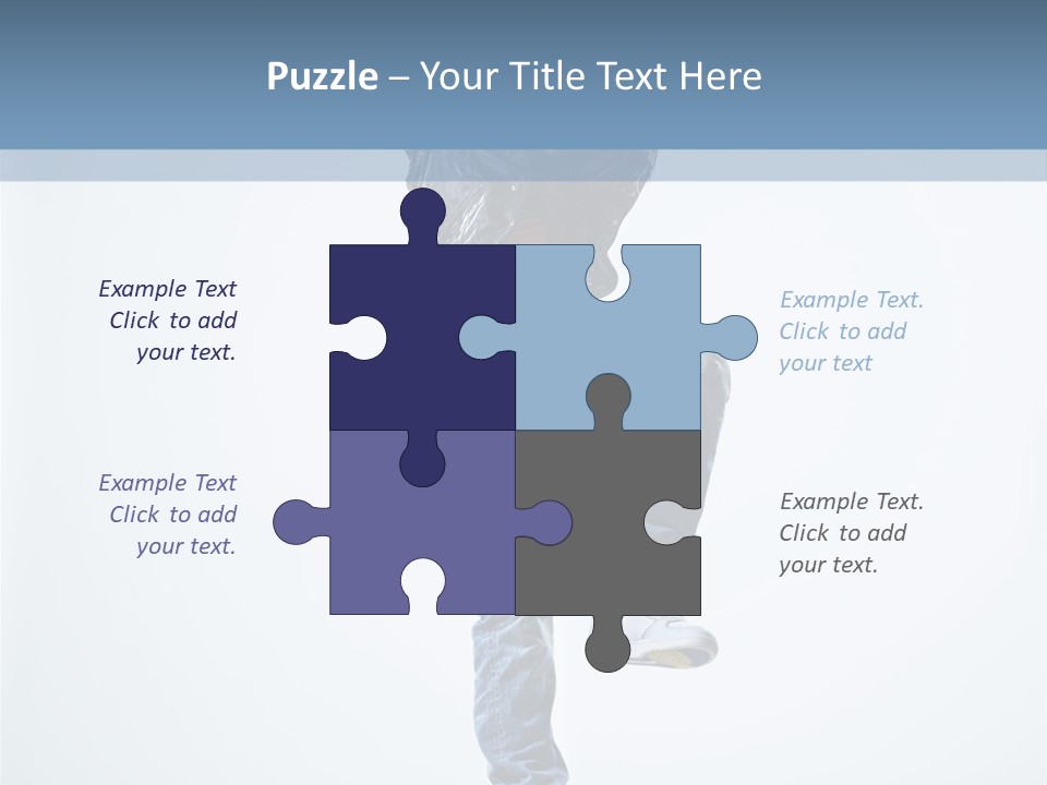 Action Dancer Flexibility PowerPoint Template