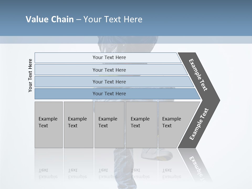 Action Dancer Flexibility PowerPoint Template