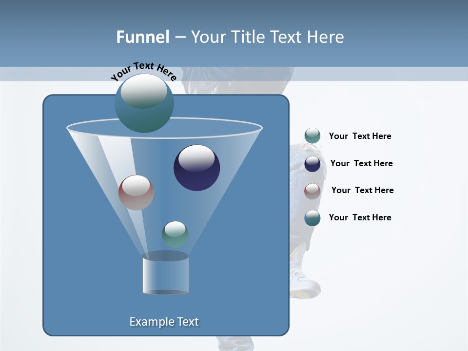 Action Dancer Flexibility PowerPoint Template