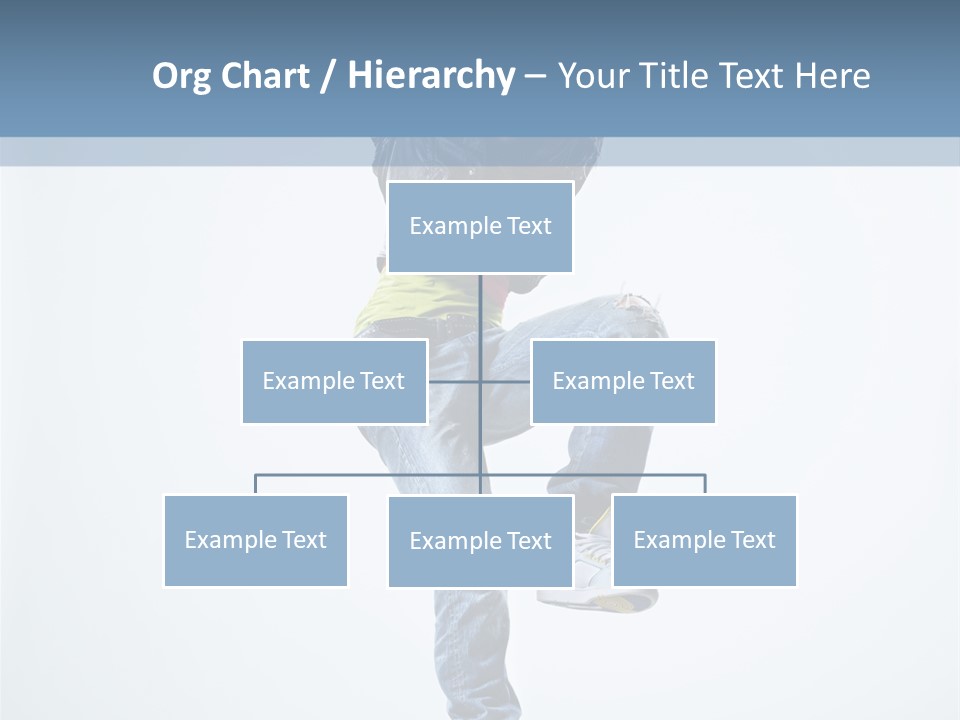 Action Dancer Flexibility PowerPoint Template