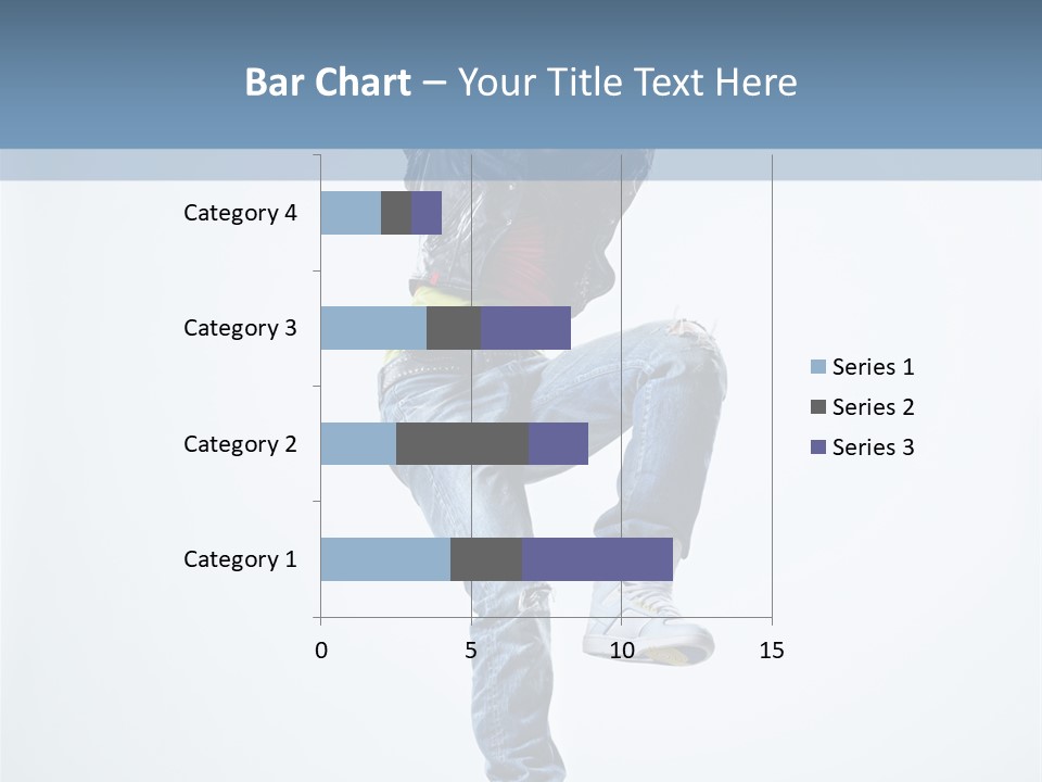 Action Dancer Flexibility PowerPoint Template