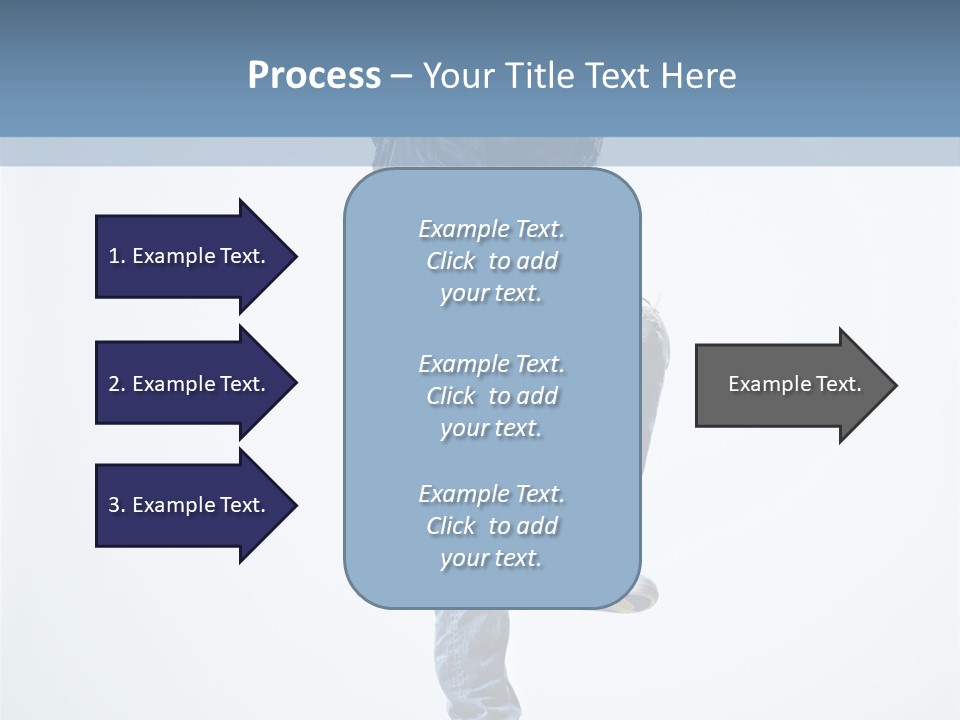 Action Dancer Flexibility PowerPoint Template