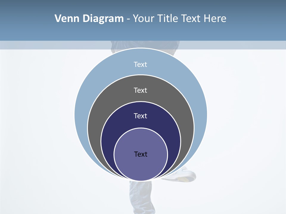 Action Dancer Flexibility PowerPoint Template