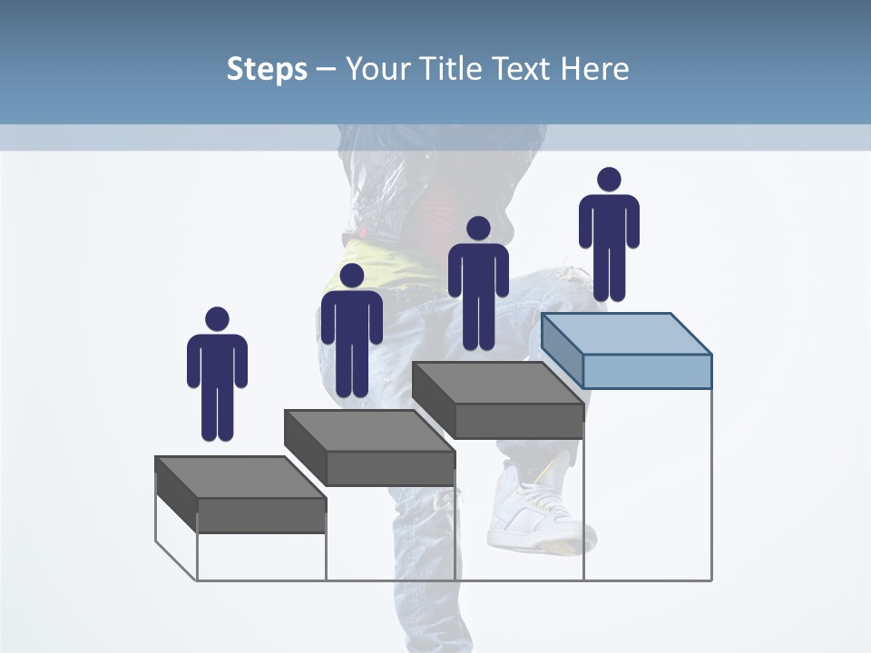 Action Dancer Flexibility PowerPoint Template