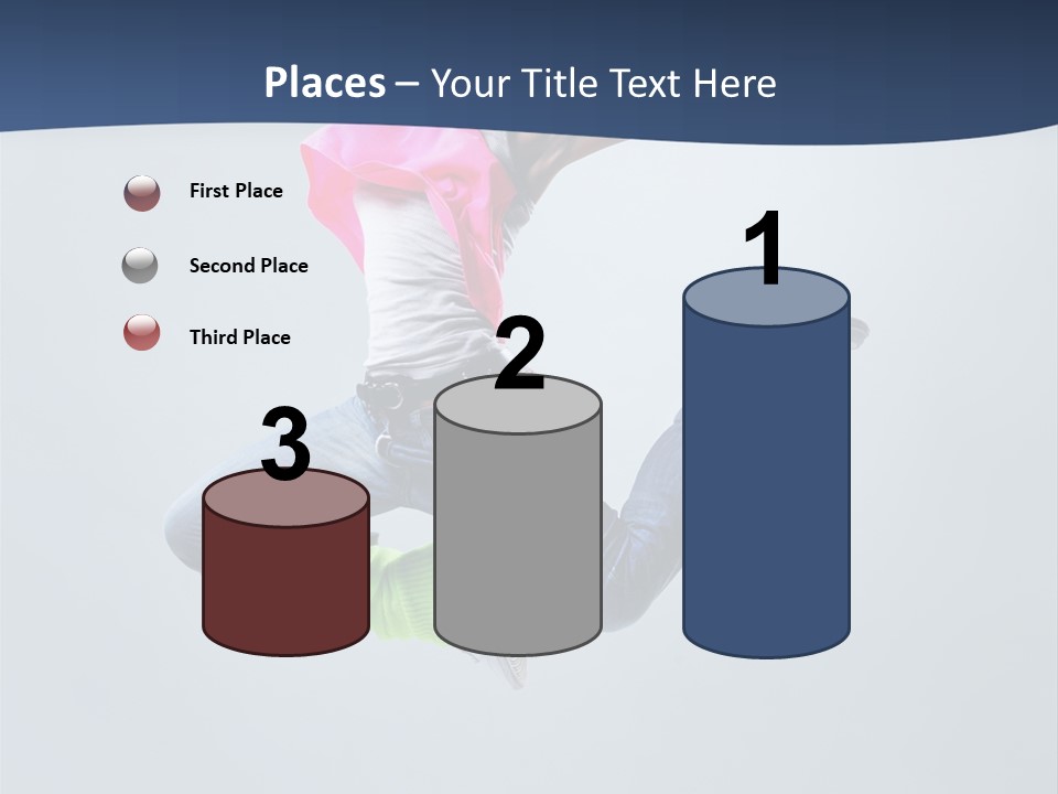 Gymnastic Agility Fitness PowerPoint Template