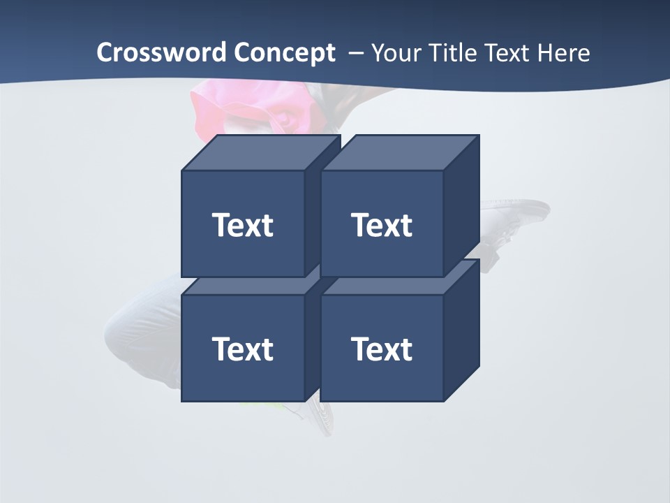 Gymnastic Agility Fitness PowerPoint Template