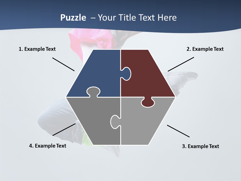 Gymnastic Agility Fitness PowerPoint Template