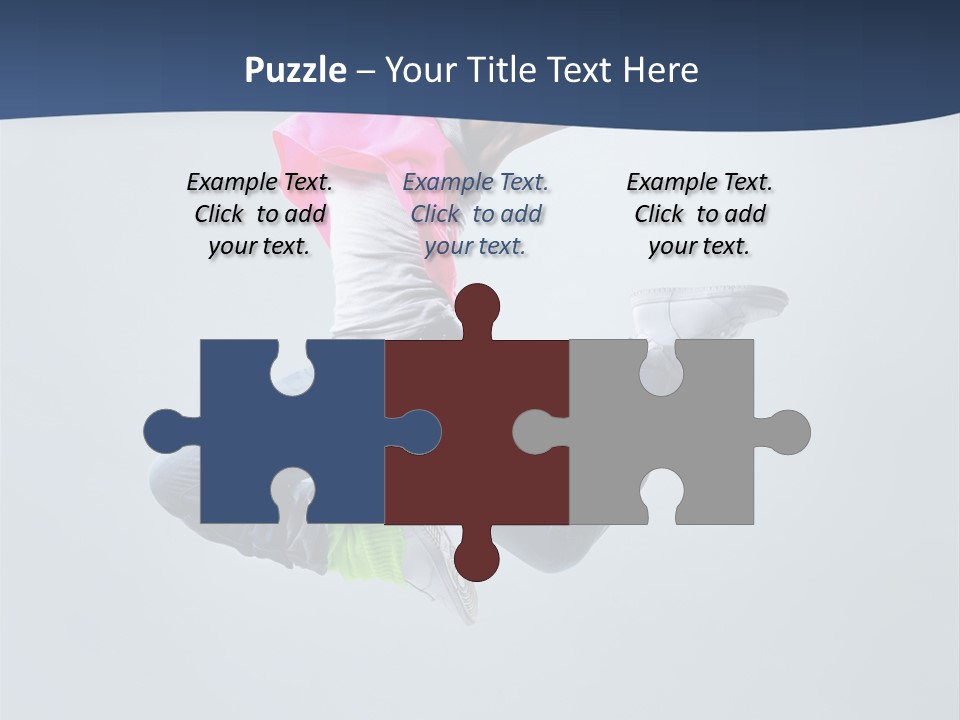 Gymnastic Agility Fitness PowerPoint Template